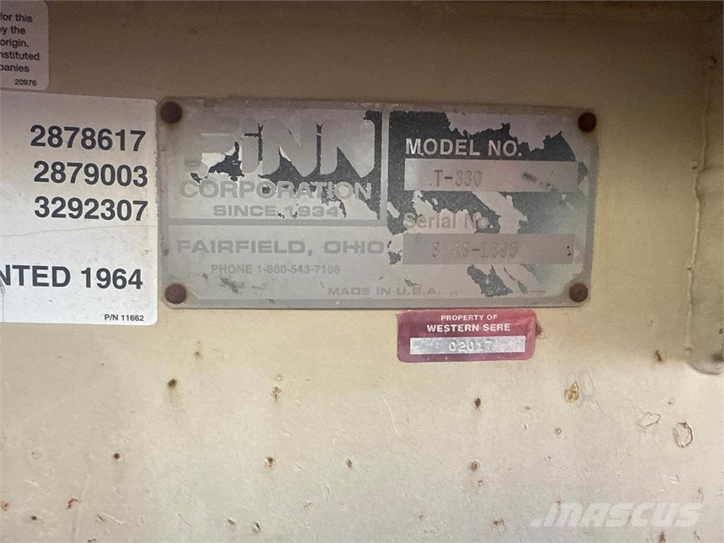 Finn T330 Zbirni lijaki, puhalniki in dvigala