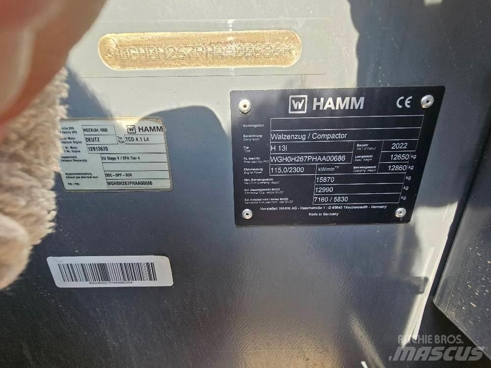 Hamm H13I Enojni valjarji