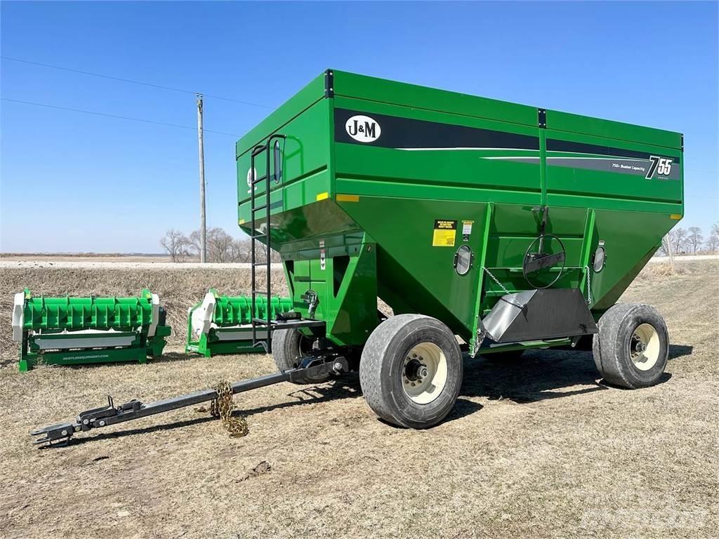 J&M 755SD Prikolice za žito