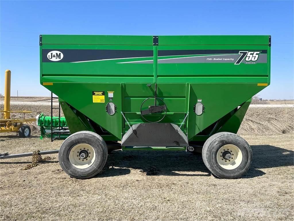J&M 755SD Prikolice za žito