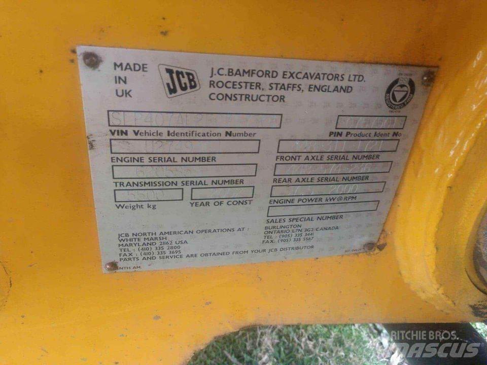 JCB 407 Kolesni nakladalci