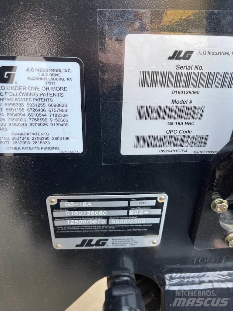 JLG G5-18A Teleskopski viličarji