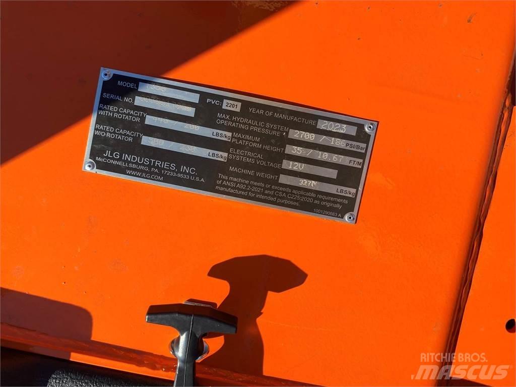 JLG T350 Vlečne dvižne ploščadi