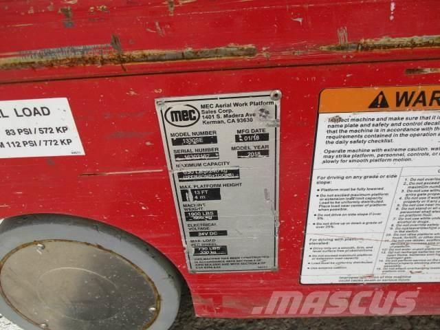 MEC 1330SE Škarjaste dvižne ploščadi