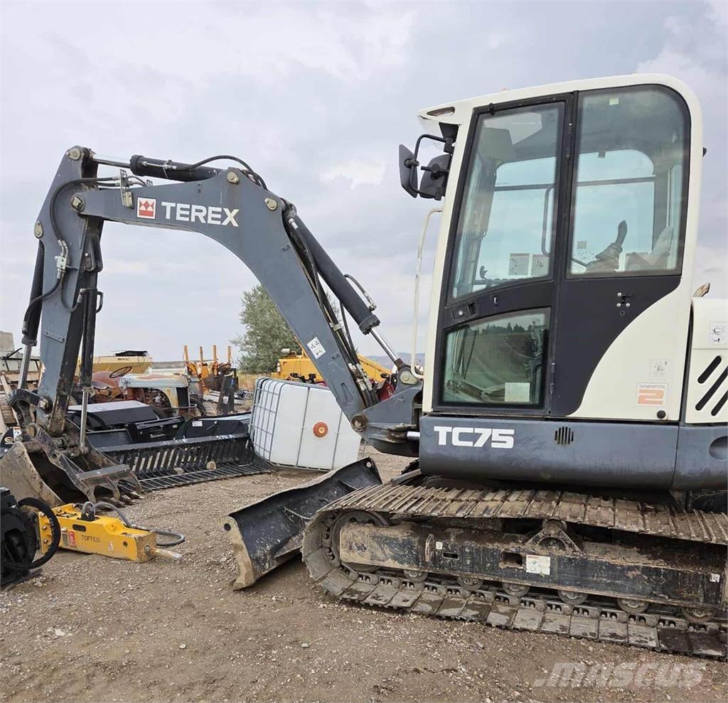 Terex TC75 Bagri goseničarji