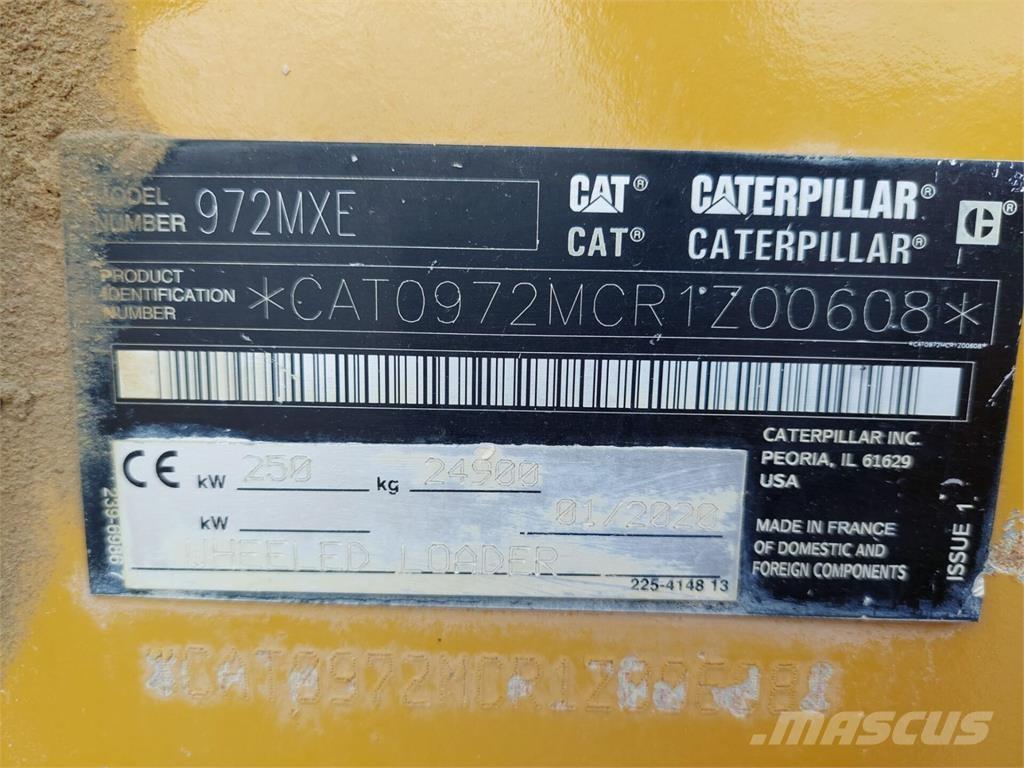 CAT 972MXE Kolesni nakladalci