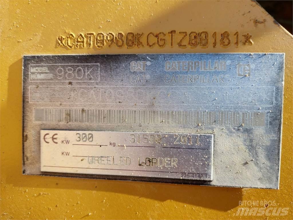 CAT 980K Kolesni nakladalci