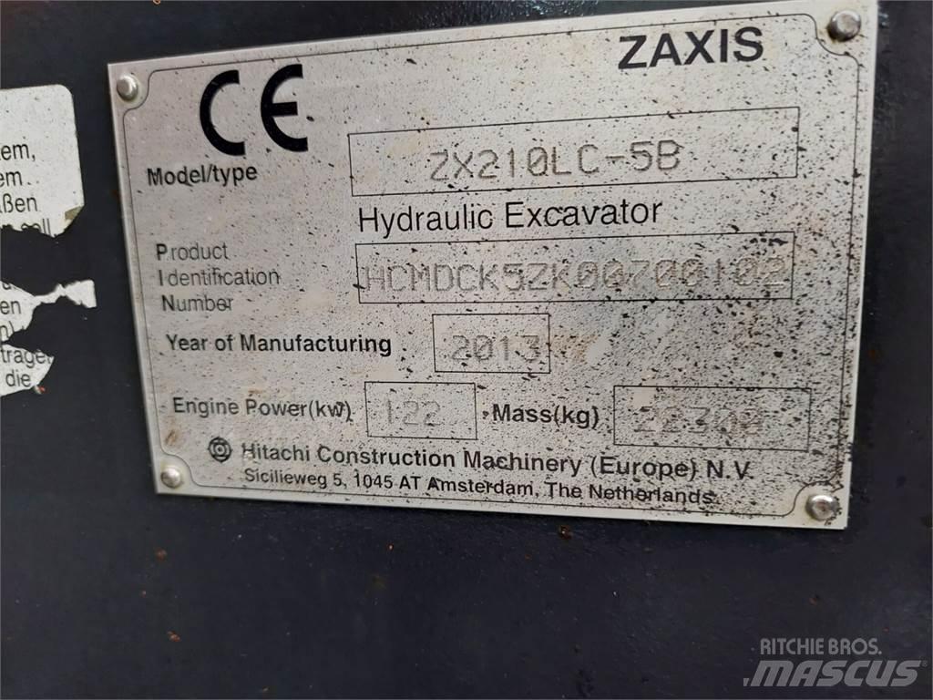 Hitachi ZX 210LC Bagri goseničarji
