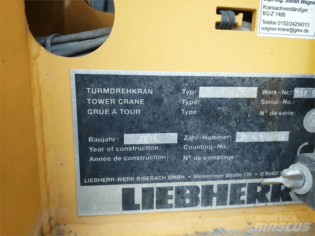 Liebherr 26K.1 Gradbeništvo - drugo