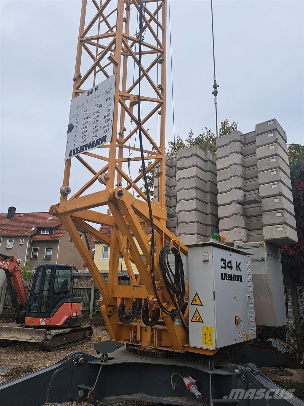 Liebherr 34 K Gradbeništvo - drugo