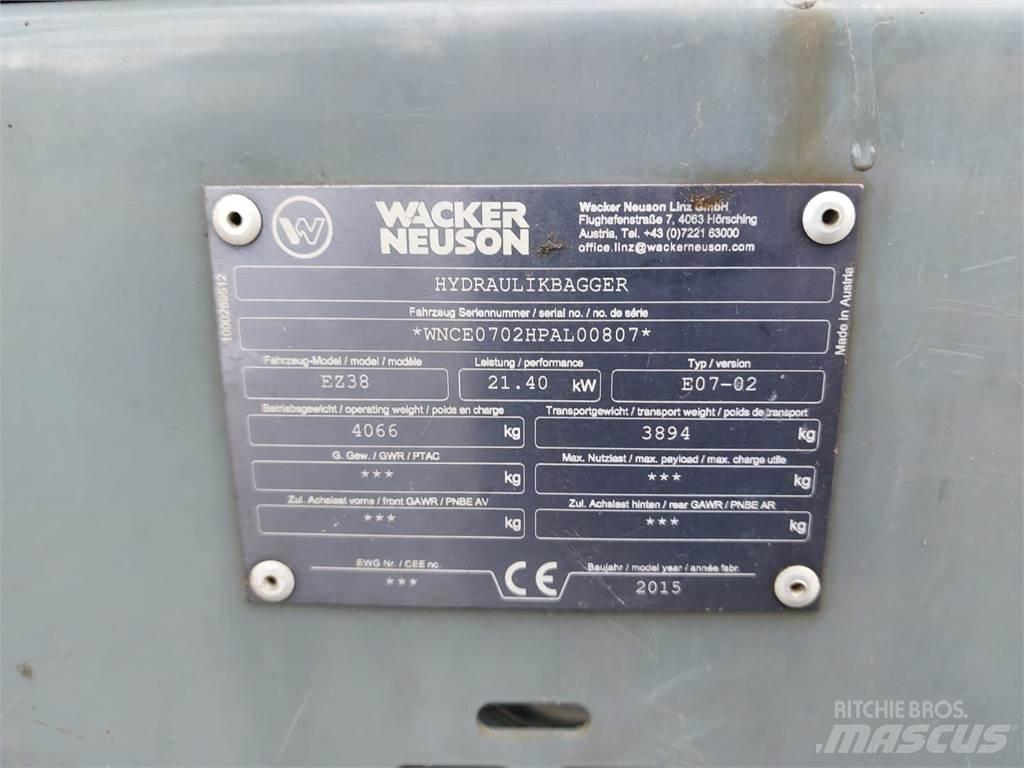 Wacker Neuson EZ38 Bagri goseničarji