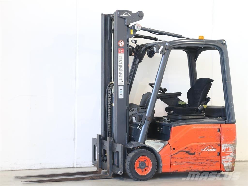 Linde E16/386-01 Električni viličarji