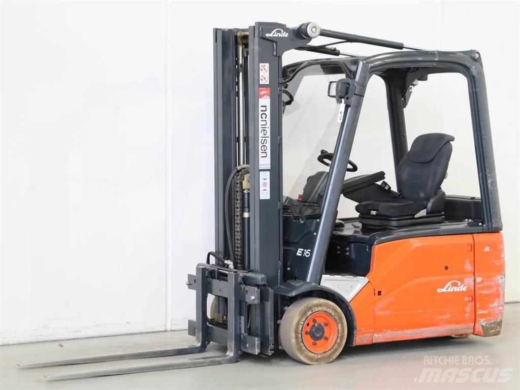 Linde E16/386-01 Električni viličarji