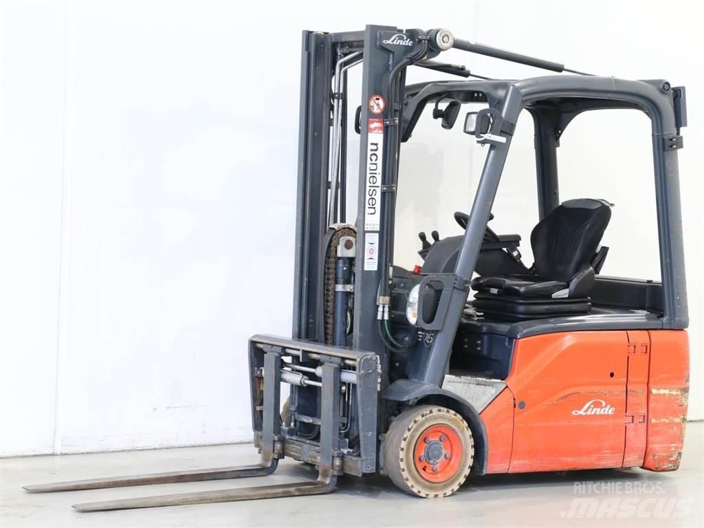 Linde E16/386-01 Električni viličarji