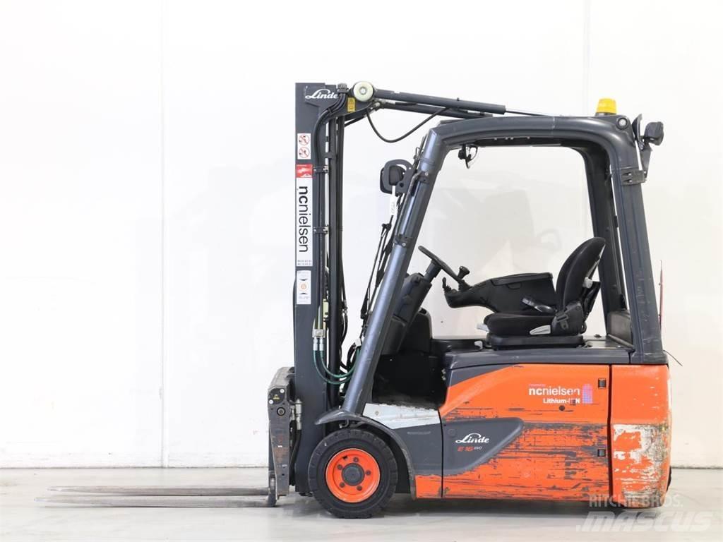 Linde E16/386-02 EVO Električni viličarji
