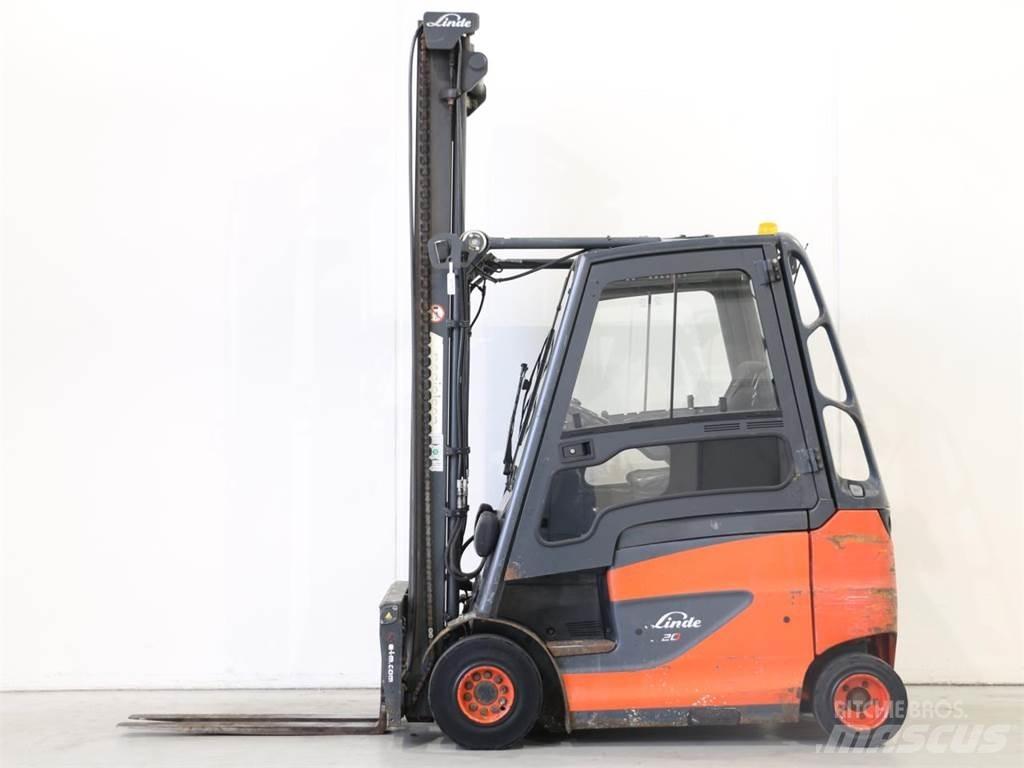 Linde E20/600H/387 Električni viličarji
