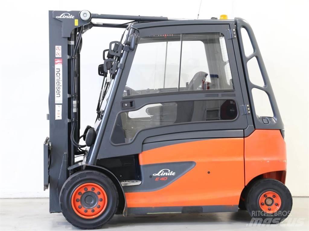 Linde E40/600HL/388 Električni viličarji