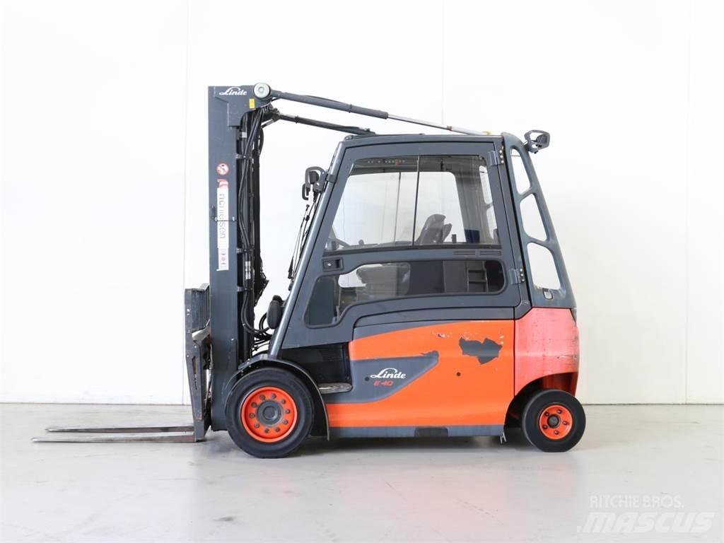 Linde E40/600HL/388 Električni viličarji