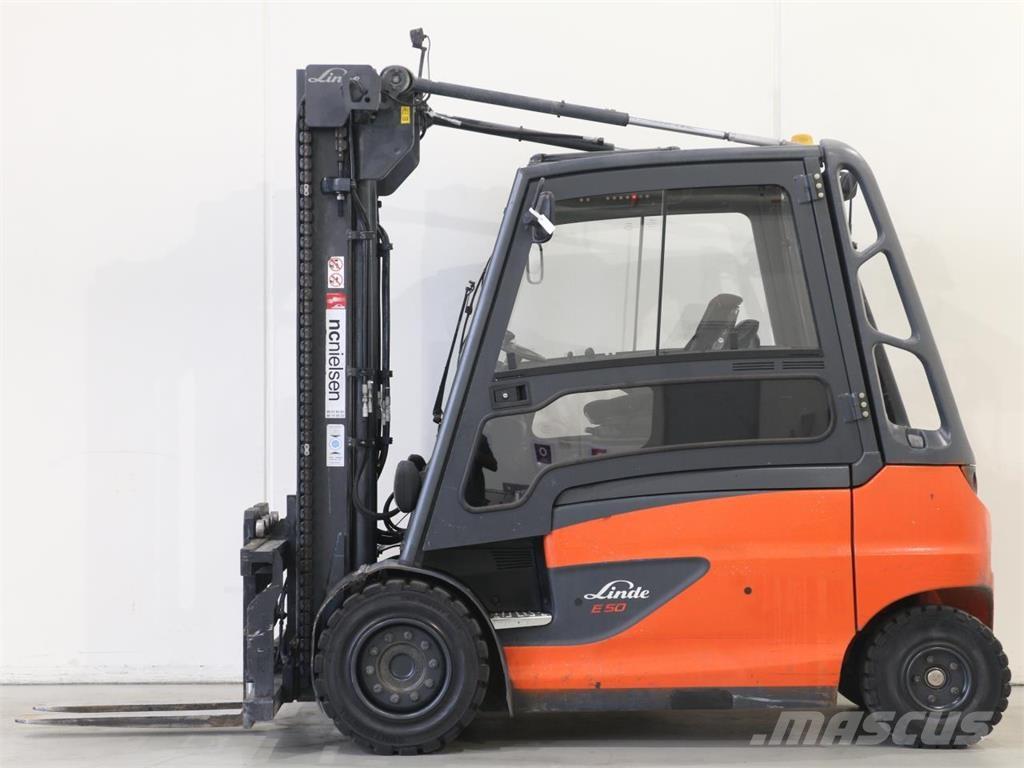Linde E50/600HL/388 Električni viličarji