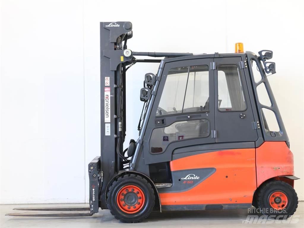 Linde E50/600HL/388 Električni viličarji