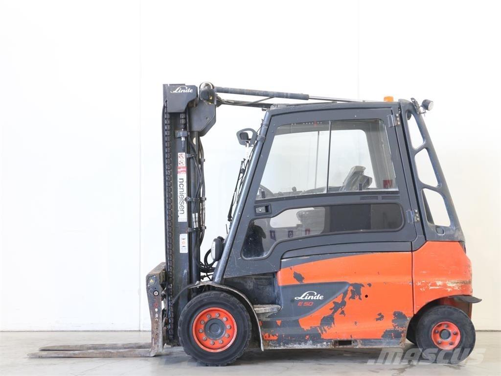 Linde E50/600HL/388 Električni viličarji