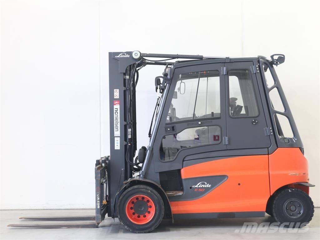 Linde E50/600HL/388 Električni viličarji