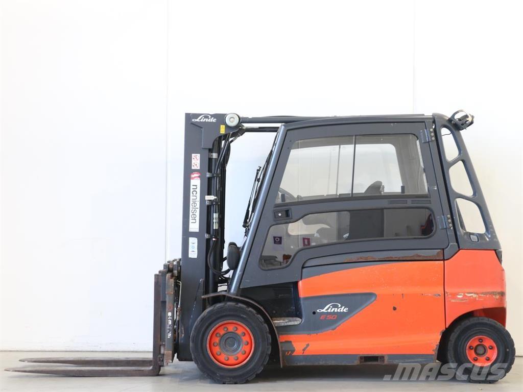 Linde E50L/388 Električni viličarji