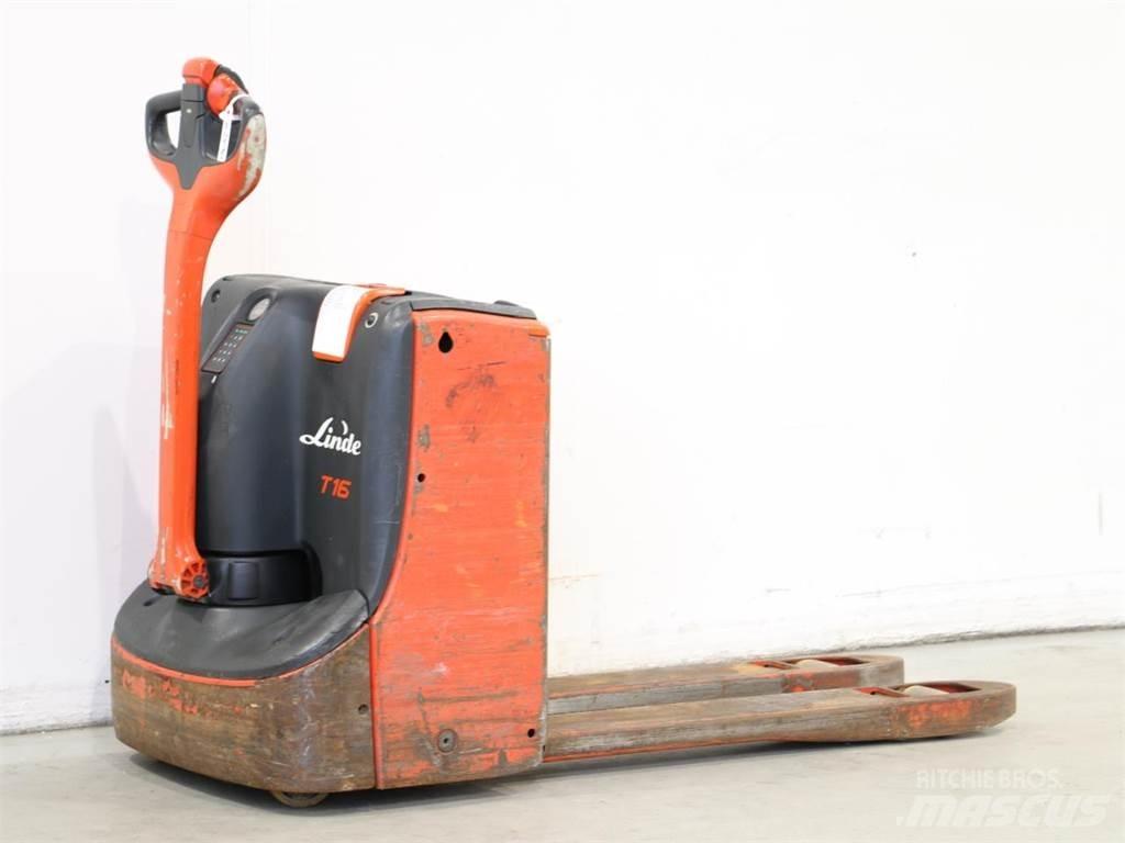 Linde T16/1152-00 Ročni električni viličar