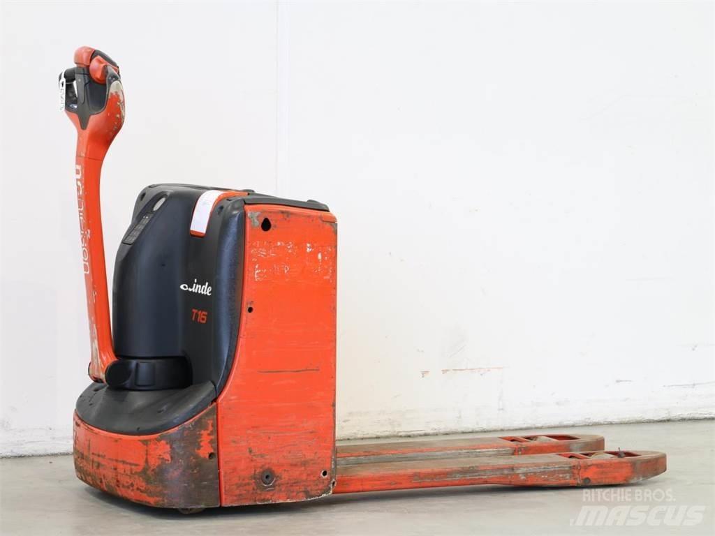 Linde T16/1152-00 Ročni električni viličar