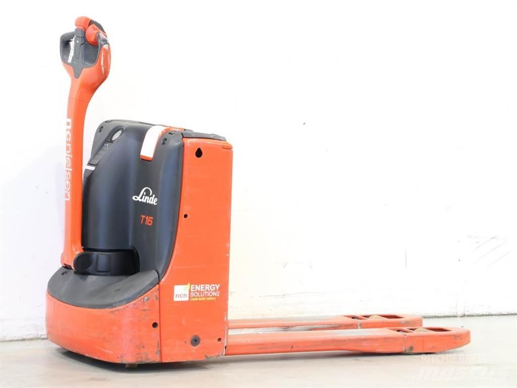 Linde T16/1152-02 Ročni električni viličar