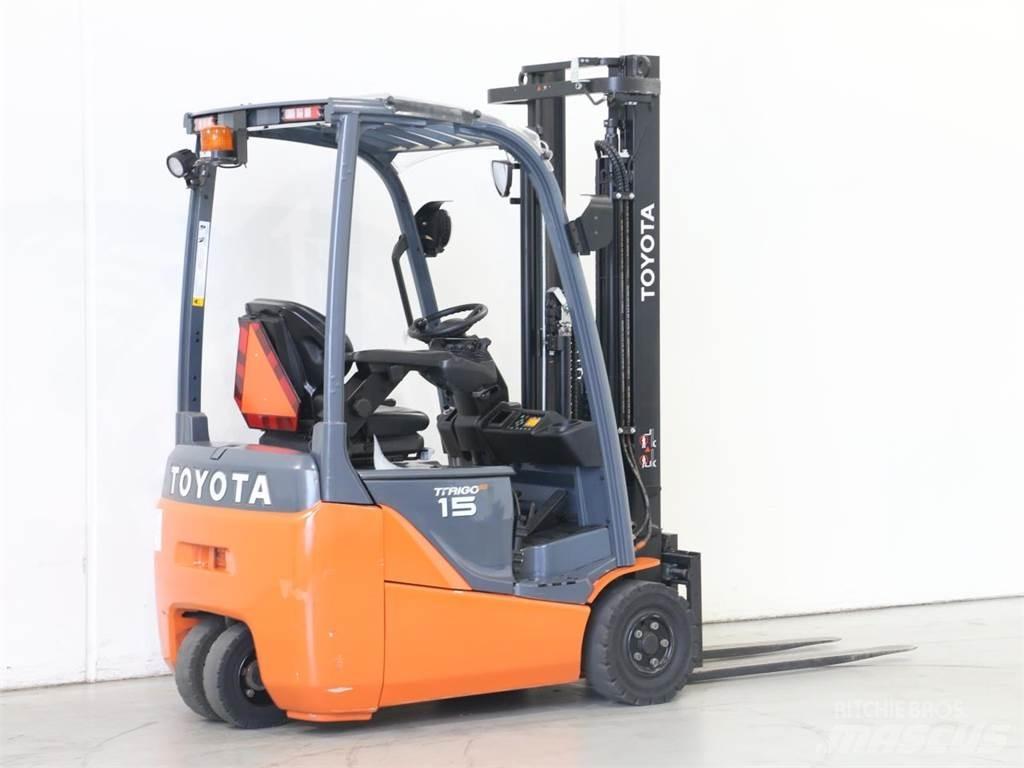 Toyota 8FBE15T Električni viličarji