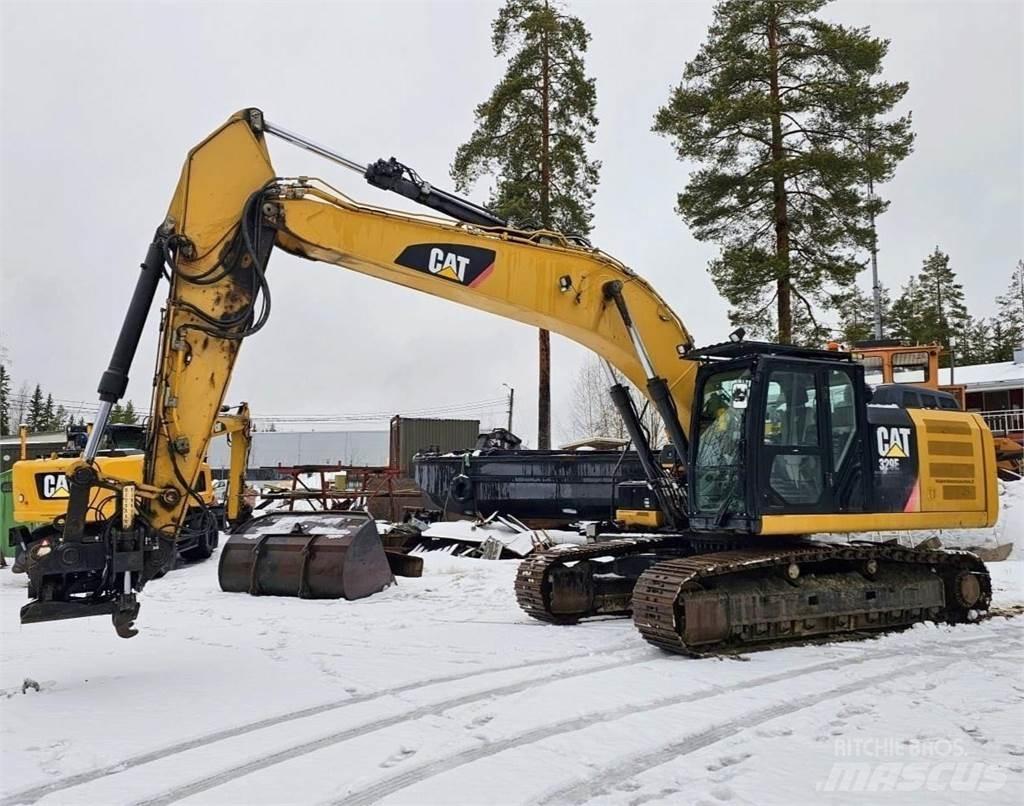 CAT 329E Bagri goseničarji