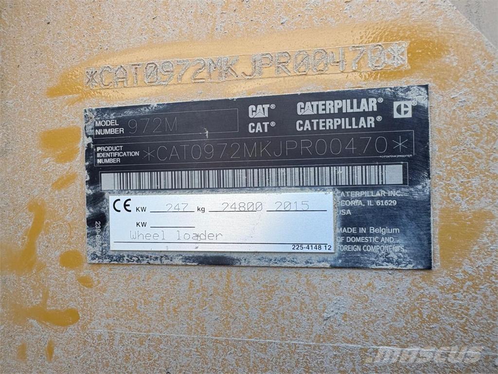 CAT 972 M Kolesni nakladalci