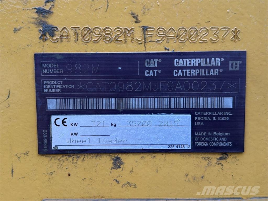 CAT 982 M Kolesni nakladalci