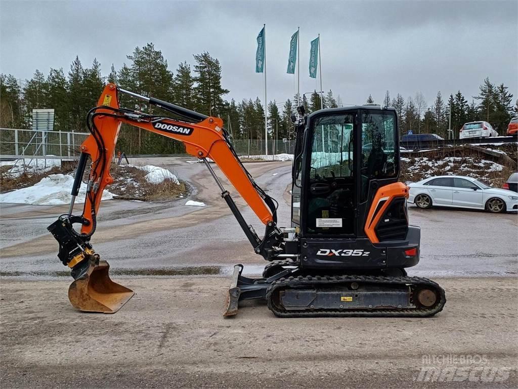Doosan DX 35 Z Mini bagri <7t