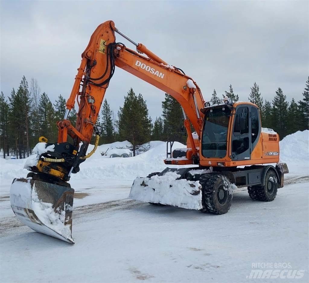 Doosan DX160W Bagri goseničarji