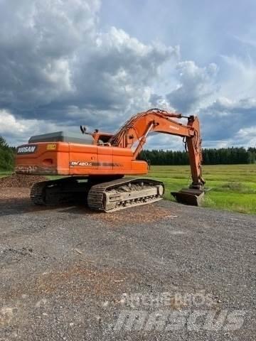 Doosan DX420LC Bagri goseničarji