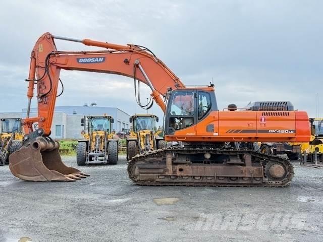 Doosan DX480LC Bagri goseničarji