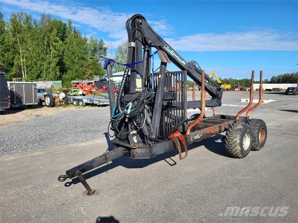 Hakki 3970H+MV 92 Gozdarske prikolice