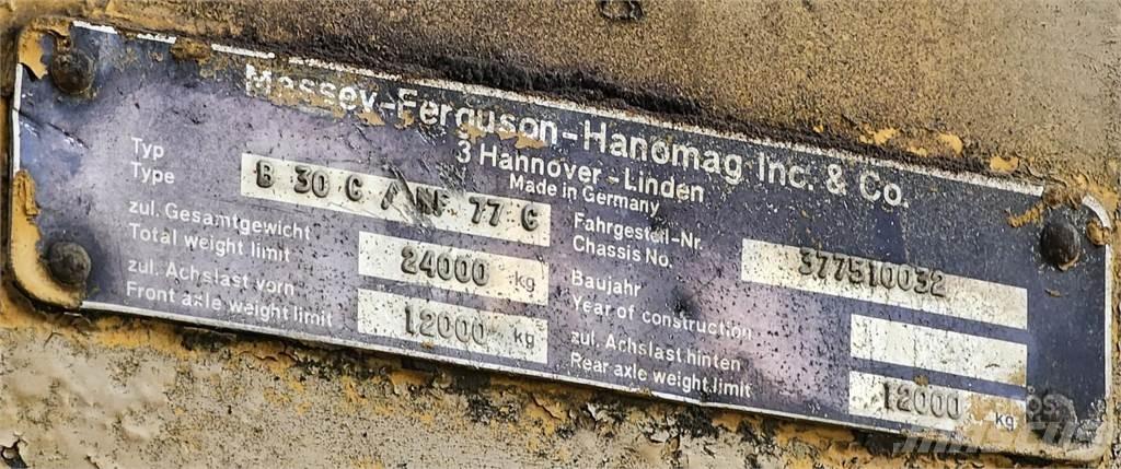 Hanomag 77C Kolesni nakladalci