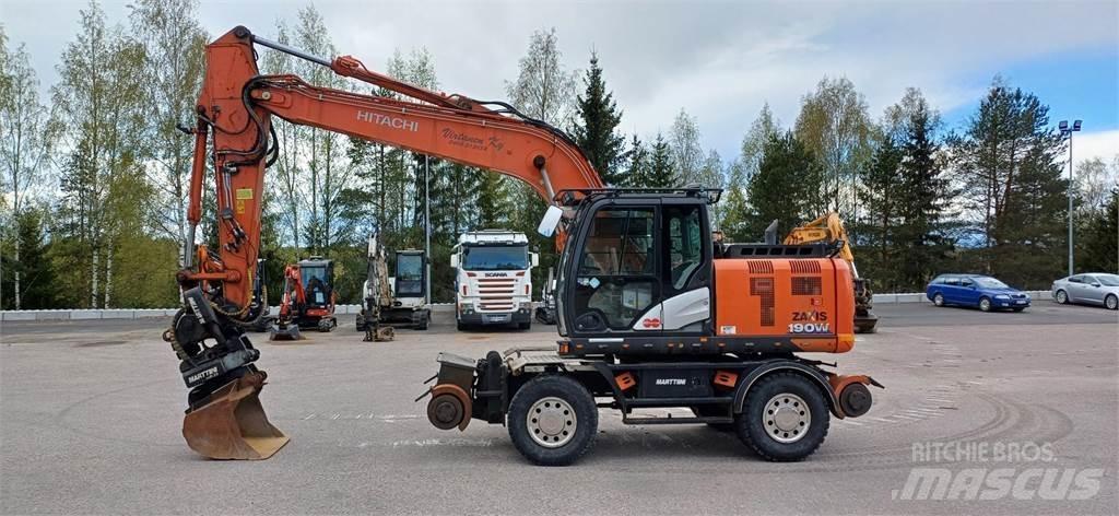 Hitachi ZX190W-6 Bagri na kolesih