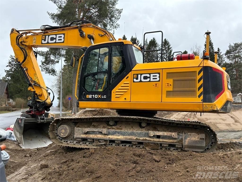 JCB 210 X L 4F Bagri goseničarji
