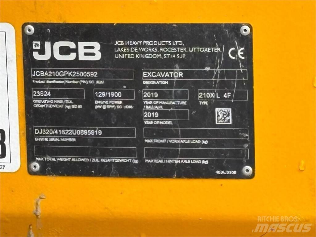 JCB 210 X L 4F Bagri goseničarji