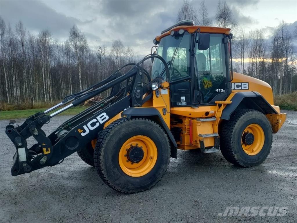 JCB 413 K T4 Kolesni nakladalci