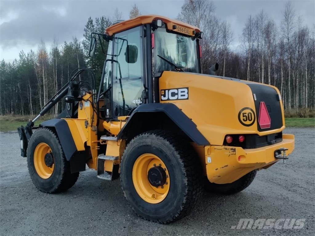 JCB 413 K T4 Kolesni nakladalci