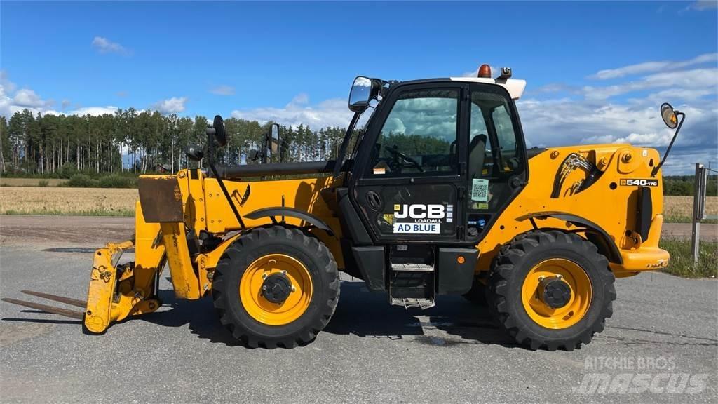 JCB 540-170 Teleskopski viličarji