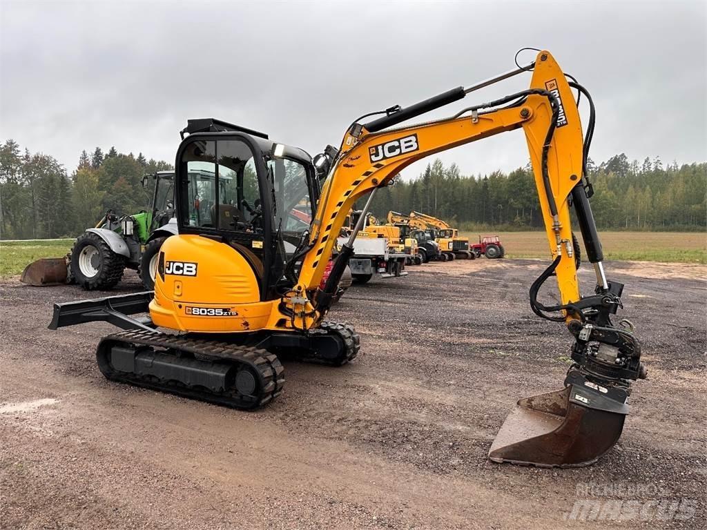 JCB 8035 ZTS Mini bagri <7t