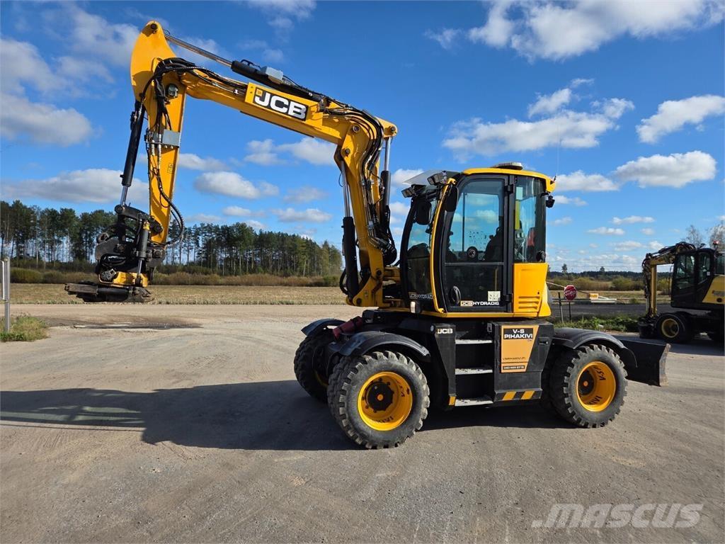 JCB Hydradig 110W Bagri na kolesih