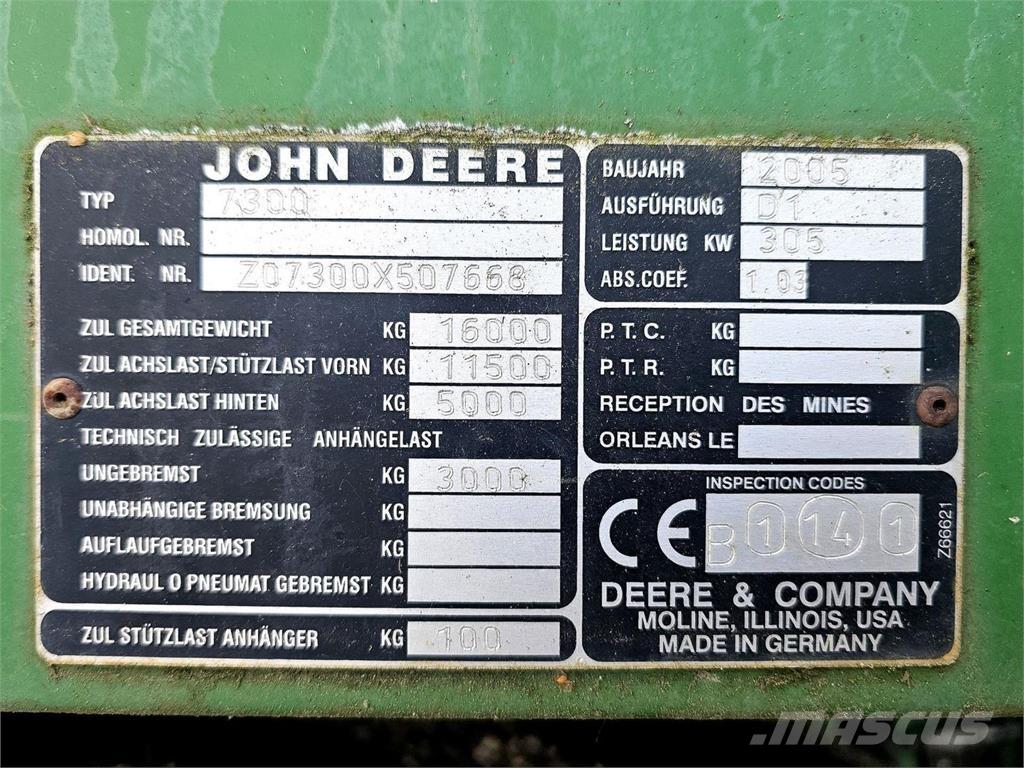 John Deere 7300 Kmetijstvo - drugo
