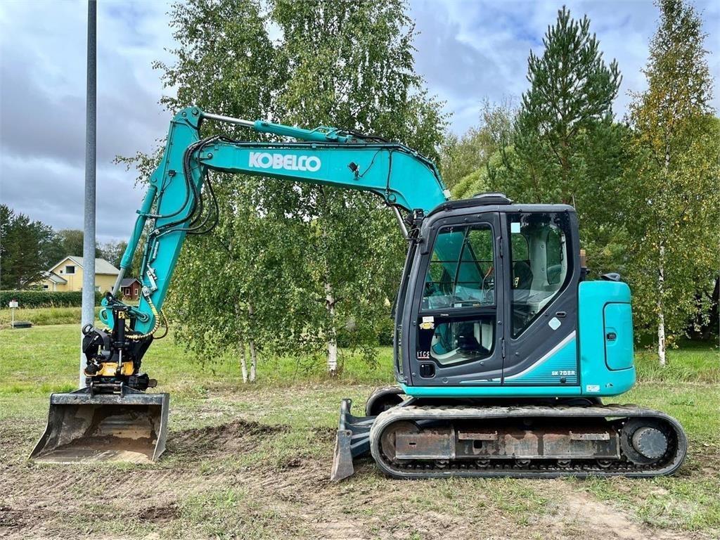 Kobelco SK75SR Midi bagri 7t – 12t